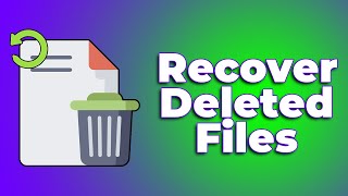 How to Recover Deleted Files on Windows 1011❗2024 Tutorial✅ [upl. by Ramo]