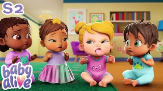 👶 Baby Alive  Three Little Piggies  COMPILATION  Season 2  Family Kids Cartoon [upl. by Leela]