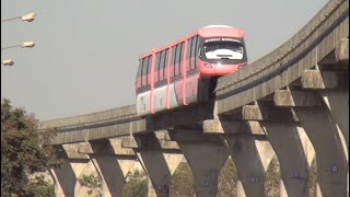 FASCINATING ONE amp ALL MUMBAI MONORAIL   Brand New Mumbai Monorail Departs From Bhakti Park [upl. by Asp]