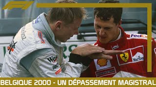 GrandPrix de Belgique 2000  Un dépassement magistral [upl. by Spenser]