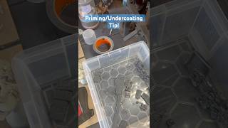 PrimingUndercoating Tip miniaturepainting undercoating killteam hivestorm [upl. by Alessig564]