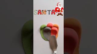 Jingle bells Santa merry christmassatisfying alphabetlore santa colormixing [upl. by Eliason]