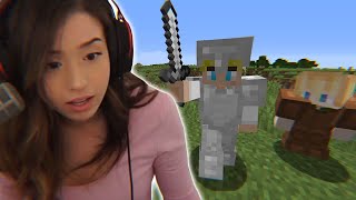 I Spoke To Pokimane in Minecraft [upl. by Ssur574]