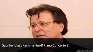 Andrei Gavrilov plays Rachmaninoff Piano Concerto 3 [upl. by Amej]