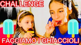 Facciamo i GHIACCIOLI CHALLENGE 🍡 [upl. by Jock]