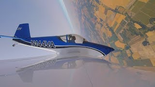 Test Flying Van’s RV Aircraft Fleet IFR  Aerobatics in one plane Part 1 [upl. by Acinat]