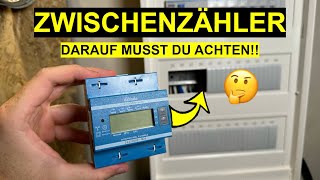 Zwischenzähler anschließen einfach erklärt  Elektro Zähler nachrüsten Wallbox  Eltako DSZ15DZMOD [upl. by Ailana]