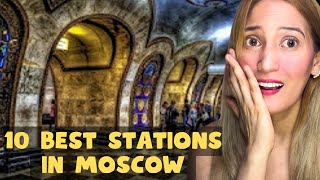 Reaction to Moscow’s 10 Best Stations by RayHistoryChannel [upl. by Nospmoht127]