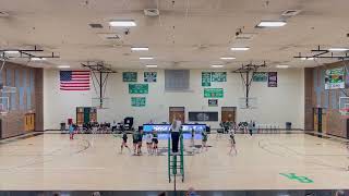 Van Buren Freshman Academy Lady Pointers Volleyball vs Alma Lady Airedales 1052023 [upl. by Nedry]