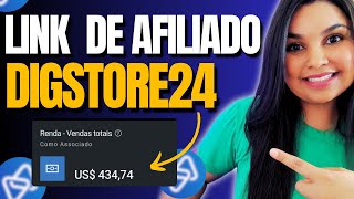 Como pegar LINK de AFILIADO na DIGSTORE24 corretamente  NÃO PERCA COMISSÕES [upl. by Randie]