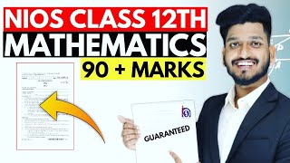 Nios Class 12th Mathematics 311 Very Very Important Questions with Solutions​ [upl. by Birmingham40]