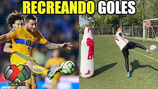 IMITANDO los MEJORES GOLES de la LIGA MEXICANA 2023 🥅⚽️ RETOS de FUTBOL EPICOS 😱 [upl. by Ferrand99]