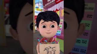 Fursatganj ki Diwali 01  Vir The Robot Boy  Diwali Special  3D Hindi Cartoon Shorts virshorts [upl. by Kerstin604]