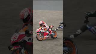 Marquez is really good at controlling his motorbike [upl. by Esorlatsyrc914]