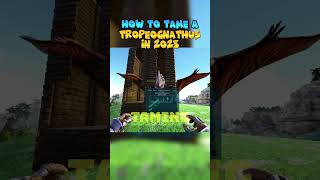 Insta Taming a Tropeognathus 2023  Full vid on my channel✌️ ark arktaming tropeognathus [upl. by Orlosky]