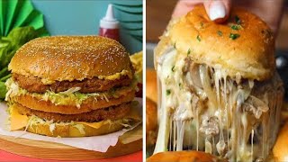 Top 10 Best Burger Recipes Of The Decade [upl. by Lada]