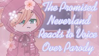 SEASON 2💙The Promised Neverland Reacts To Their Voice Over Parody💙 Gacha Club TPN Lazy [upl. by Nylessoj]