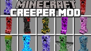 Minecraft CREEPER MOD  FIGHT AND SURVIVE THE BIG EVIL CREEPERS Minecraft [upl. by Wooldridge]