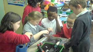 Pyrgo Priory Primary School investigates mini greenhouses with BPES YSI Captivating Climates [upl. by Qifahs586]