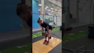 Dumbbell DB Romanian Deadlift RDL Exercise Demo Video [upl. by Ailatan]