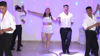 baile latino de Nancy ediyart ediyart15añoscontigo coreografias [upl. by Rol]