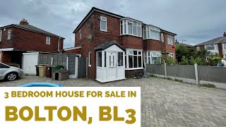 3 bedroom house for sale via auction in Bolton BL3 [upl. by Jolanta]