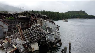 Abandoned Cannery in Namu British Columbia [upl. by Saxet]