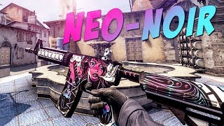 CSGO  M4A4  NeoNoir Gameplay [upl. by Walburga459]