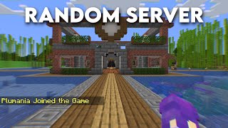 Joining RANDOM Minecraft Servers [upl. by Nniroc]