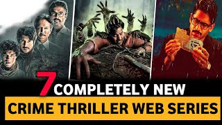 Top 7 Best Crime Thriller Suspense Hindi Web Series 202324 [upl. by Muryh627]