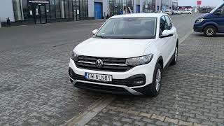 Volkswagen TCross 10TSI benzyna 95KM Life 2020 70kW SUV [upl. by Enelrac]