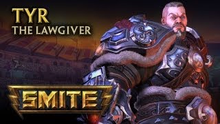 SMITE God Reveal  Tyr The Lawgiver [upl. by Akinyt]