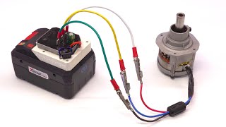 DIY Brushless Motor Tester powered by PARKSIDE Battery [upl. by Publia]