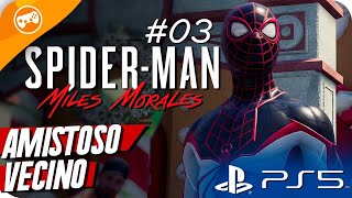 SPIDERMAN MILES MORALES 3 PS54K LATINO  EpsilonGamex [upl. by Assile204]