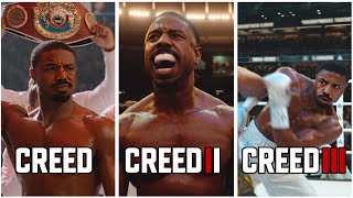 All Adonis Creed Fight Scenes 4K IMAX 2015  2023 [upl. by Enaud485]