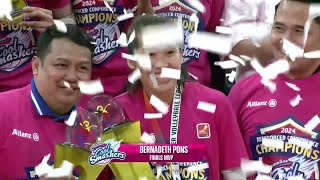 Finals MVP Bernadeth Pons Awarding Ceremony  2024 PVL Reinforced Conference [upl. by Eahsal]