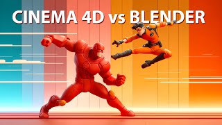 Cinema 4D vs Blender in 2024 [upl. by Cresa576]