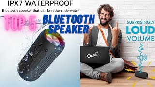 TOP 5 Portable Bluetooth Speaker Waterproof IPX7 Wireless Speakers [upl. by Anadroj443]