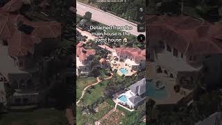 Mega Mansion on the Ocean in FL 🤯 mansion megamansion realestate trending shorts fyp [upl. by Apollo]