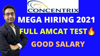 Concentrix Daksh Recruitment  How to pass Concentrix AMCAT test  Concentrix interview questions [upl. by Leksehcey]