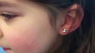 Annas Ear piercing [upl. by Nehtan]