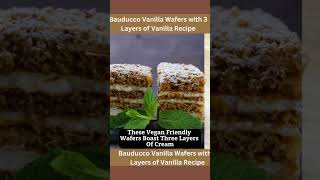 Unbelievable Bauducco Vanilla Wafers Recipe – Must Try [upl. by Eusassilem]