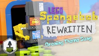 Lego Spongebob Rewritten Intro and Storyboards  August Renders™ [upl. by Llenrup]