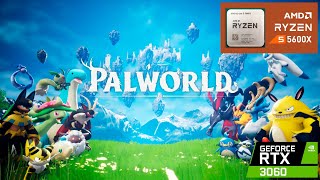 Palworld  RTX 3060 12GB  RYZEN 5 5600X  Ultra Settings  DLSS ONOFF [upl. by Ahsiak866]