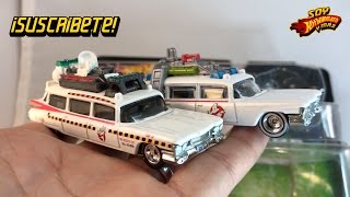 Reseña de Hot Wheels Ecto1 y Ecto 2 Pack en Soy Hotwheelero y Mas [upl. by Goff]