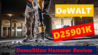 DEWALT D25901K Demolition Hammer Review [upl. by Adnimra207]