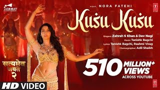 Kusu Kusu Song Ft Nora Fatehi  Satyameva Jayate 2  John A Divya K  Tanishk B Zahrah Khan Dev N [upl. by Harday]