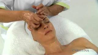 Biostimulation Facial amp Neck Massage  Christina Kosmetika [upl. by Nadabb246]