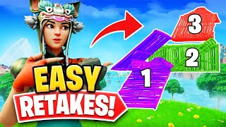 How to do the one sided tunnel retake in Fortnite [upl. by Conny]