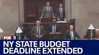 NY state budget deadline extended [upl. by Salokin]